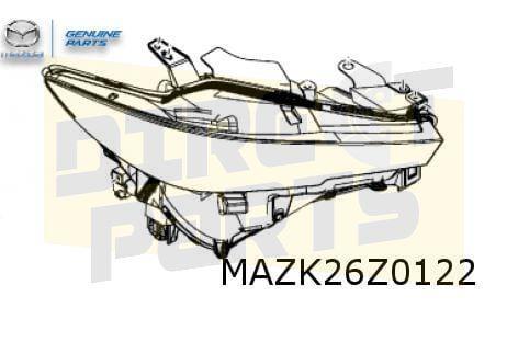 Mazda CX-5 (10/21-) koplamp R (LED) (adaptive front lightnin, Auto-onderdelen, Verlichting, Mazda, Nieuw, Verzenden