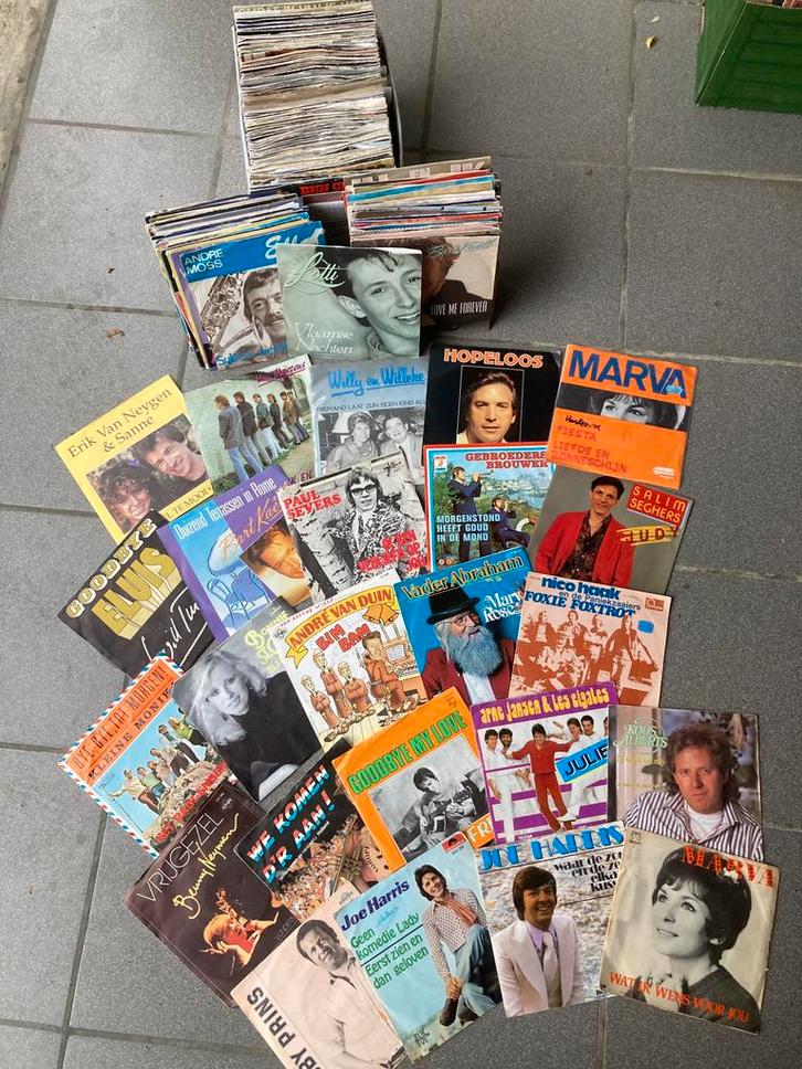 Lotje van +100 singles/NEDERLANDS/VLAAMS/PIRAAT., Cd's en Dvd's, Vinyl Singles, Ophalen of Verzenden