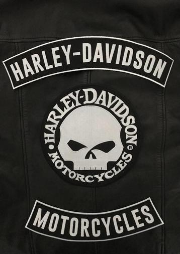 Harley Davidson patch set beschikbaar voor biedingen