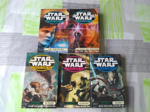 Star Wars 5 livres le nouvel ordre Jedi Fleuve Noir, Verzamelen, Star Wars, Gebruikt, Boek of Poster, Ophalen of Verzenden