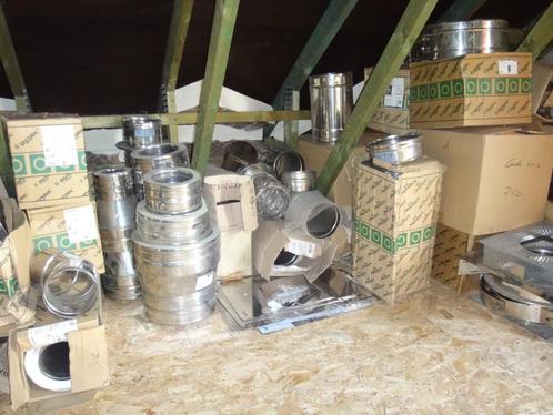 Roestvrijstalen buizen met ellebogen, Doe-het-zelf en Bouw, Buizen en Afvoer, Nieuw, Rechte buis, Inox, Ophalen