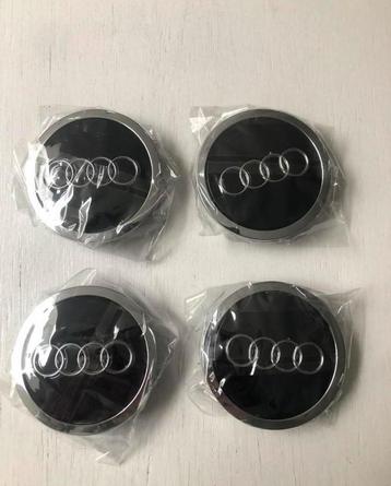 Audi wieldoppen centercaps naafdoppen 69mm nieuw beschikbaar voor biedingen