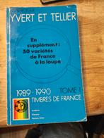 Catalogus van YVERT ET TELIER jaartal van 1989 1990, Boeken, Ophalen of Verzenden, Zo goed als nieuw
