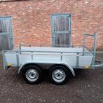 aanhangwagen dubbelas ongeremd, Auto diversen, Aanhangers en Bagagewagens, Ophalen, Gebruikt