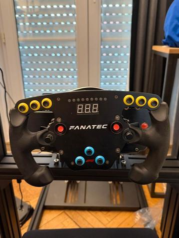 Fanatec setup - F1 stuur, CSL pedalen met wheelbase beschikbaar voor biedingen