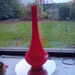 vaas, Huis en Inrichting, Ophalen, Minder dan 50 cm, Rood, Glas