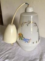 Vintage opaline kroonluchter, kinderkamer, Antiek en Kunst, Ophalen of Verzenden
