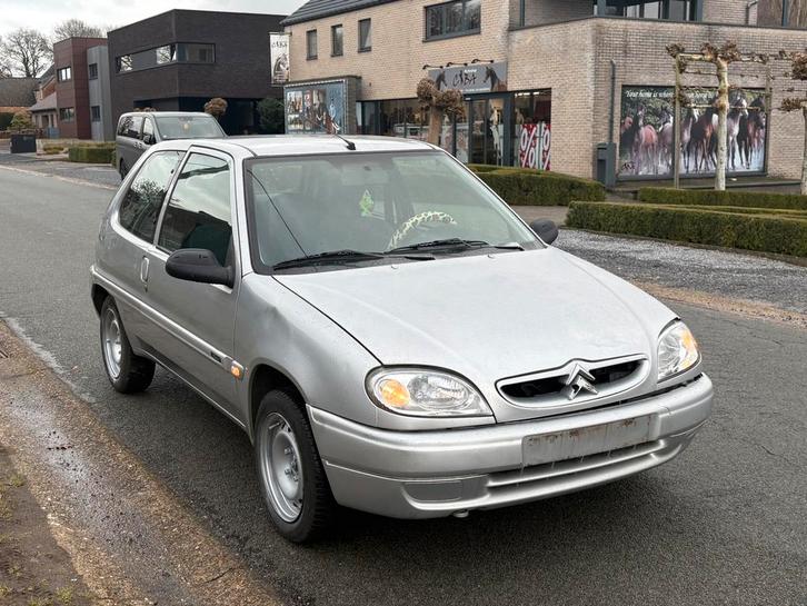 Citroën saxo 2002 Automaat, Auto's, Citroën, Particulier, Saxo, ABS, Benzine, Automaat, Zilver of Grijs, Ophalen