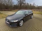 Audi A6 2.0 TDI S-LINE 2018 138000km, Auto's, 4 cilinders, Zwart, Leder, 5 deurs
