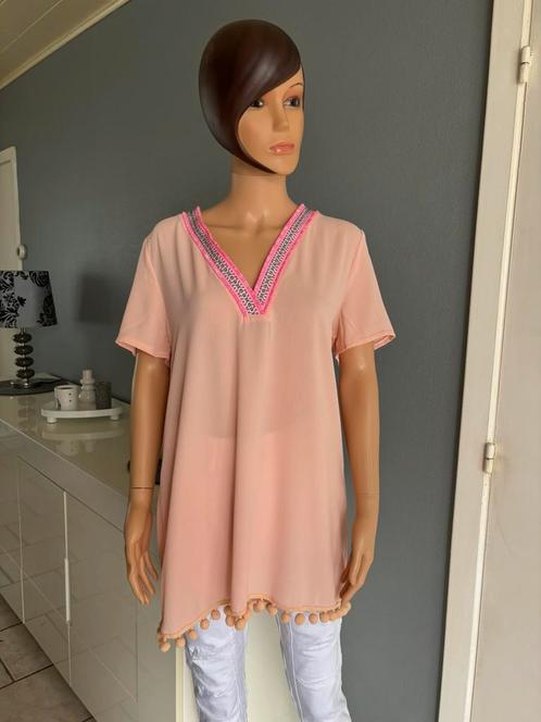 Nieuwe roze tuniek, Kleding | Dames, Blouses en Tunieken, Nieuw, Maat 36 (S), Roze, Ophalen of Verzenden