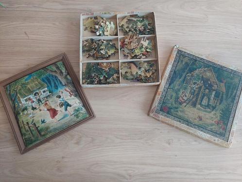 Antiek spel van Hans en Grietje — vintage jaren 40 en 50, Verzamelen, Speelgoed, Ophalen of Verzenden