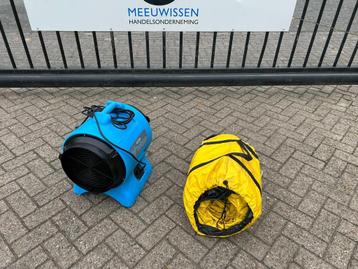 Clark Typhoon bouwventilator/ventilator met slang 9.00M beschikbaar voor biedingen