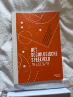 Jan Vrancken - Het sociologische speelveld, de essentie, Ophalen of Verzenden, Nederlands, Jan Vrancken; Geert Van Hootegem; Erik Hendrickx; Stephan Par...