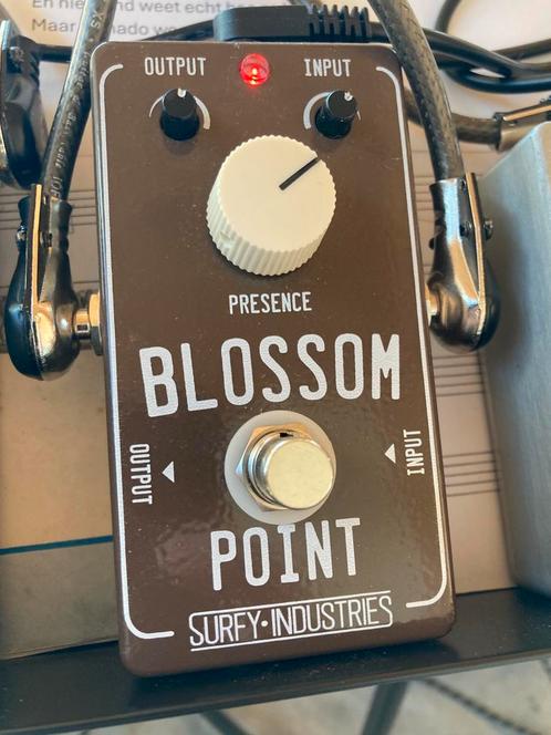 Surfy industries Blossom Point compressor / preamp pedaal, Muziek en Instrumenten, Effecten, Zo goed als nieuw, Distortion, Overdrive of Fuzz