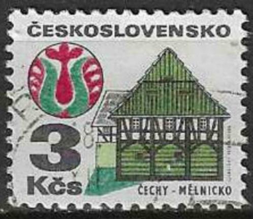 Tsjechoslowakije 1972 - Yvert 1920 - Oude gebouwen  (ST), Timbres & Monnaies, Timbres | Europe | Autre, Affranchi, Autres pays