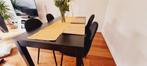 IKEA extendable table and chairs, Huis en Inrichting, Complete eetkamers, Ophalen of Verzenden, Zo goed als nieuw