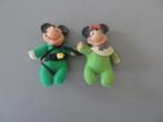 oude figuurtjes Walt Disney Mickey en Minnie Mouse, Verzamelen, Verzenden, Mickey Mouse, Zo goed als nieuw, Beeldje of Figuurtje