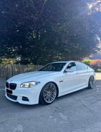 Bmw 530das F10-pakket m550d volledige opties, Auto's, BMW, Automaat, Achterwielaandrijving, USB, Wit