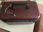 Beauty_case Syman bordeau, Enlèvement, Comme neuf, Autres couleurs, Avec miroir(s)
