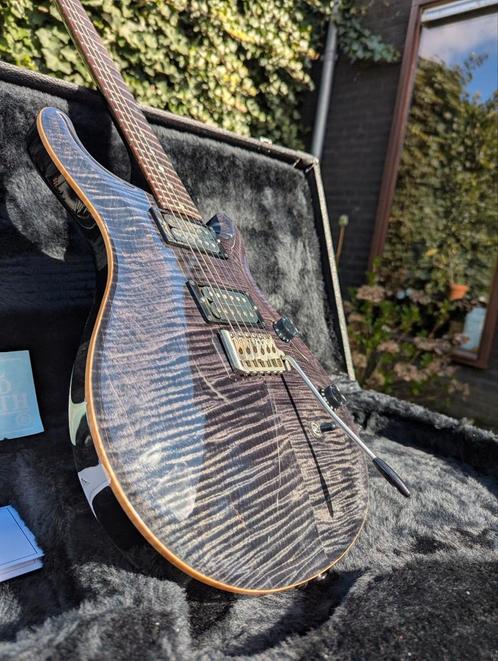 Paul Reed Smith Custom 24 grey black 10top PRS USA 1995 WT, Muziek en Instrumenten, Snaarinstrumenten | Gitaren | Elektrisch, Gebruikt