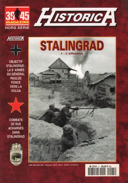 39 45 Historica magazine HS No 47 Stalingrad 1 - L'offensive, Boeken, Oorlog en Militair, Verzenden