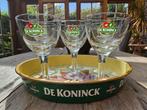 De Koninck bierglazen en plateau, Collections, Marques de bière, Enlèvement, Neuf, De Koninck