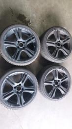 4 jantes 4x108 avec pneus 205/40/17 Peugeot Citroën, Autos : Pièces & Accessoires, Pneus & Jantes, Enlèvement, Pneu(s)