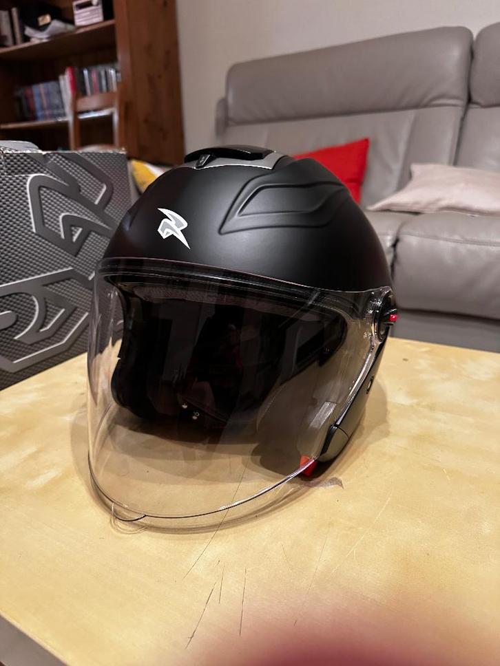 Casque jet RXA, Motoren, Kleding | Motorhelmen, Jethelm, S, Overige merken, Ophalen