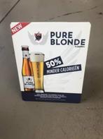 Panneau de table / tableau publicitaire Jupiler Pure Blonde, Panneau, Plaque ou Plaquette publicitaire, Enlèvement ou Envoi, Jupiler