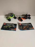 Lego Tachnic Lot 42026, 42027 Racer - 100% complet, Comme neuf, Ensemble complet, Lego