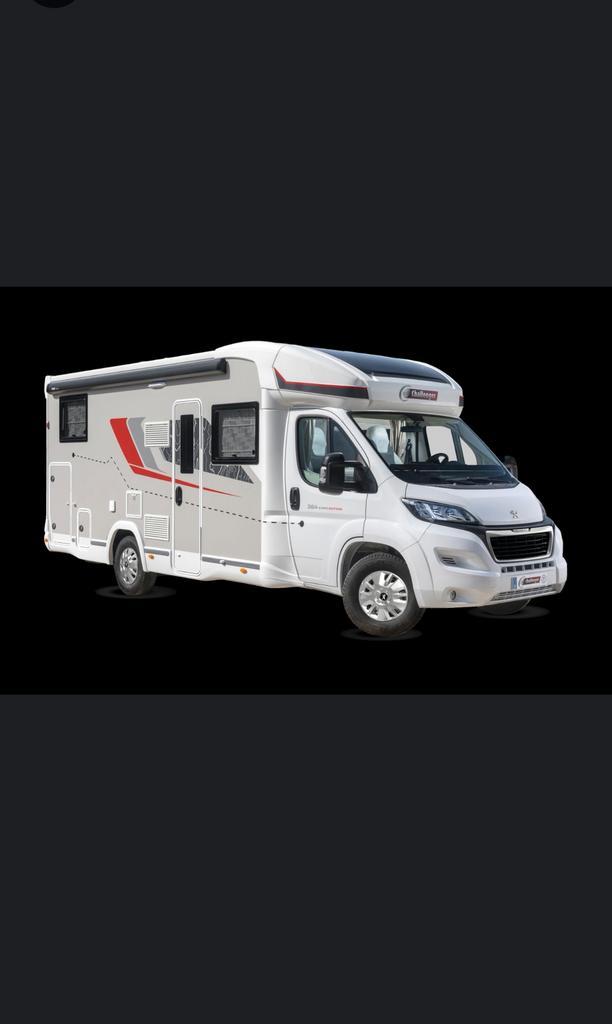 Challenger 384 etape edition NIEUW, Caravans en Kamperen, Mobilhomes, Particulier, Challenger, Luifel, Ophalen
