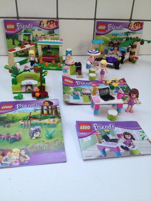 lego friends 41010 - 41011 - 41020 - 30102- 3930 van friends, Kinderen en Baby's, Speelgoed | Duplo en Lego, Zo goed als nieuw