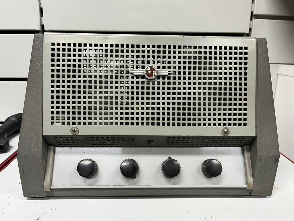 Philips EL6410 Vintage buizenversterker - jaren 60, Antiek en Kunst, Antiek | Tv's en Audio, Ophalen