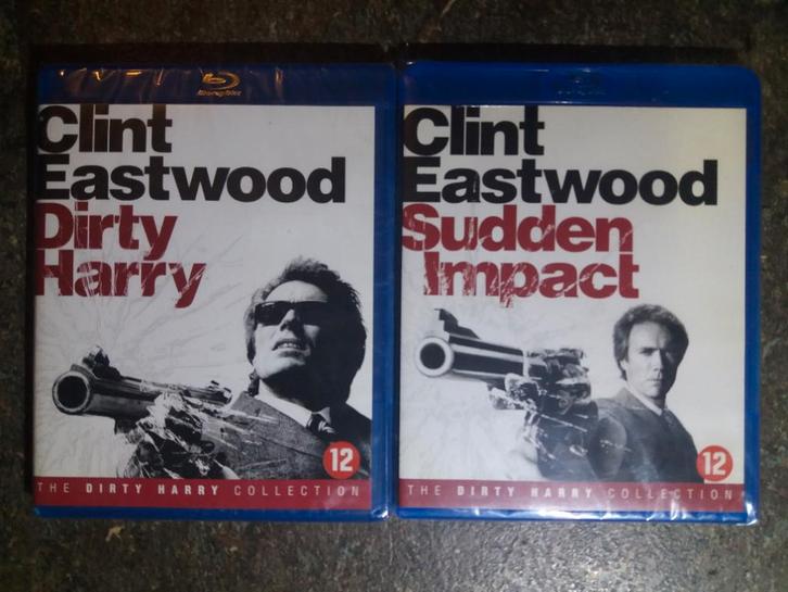 Dirty Harry/Sudden impact (Sealed), Cd's en Dvd's, Blu-ray, Nieuw in verpakking, Thrillers en Misdaad, Ophalen of Verzenden