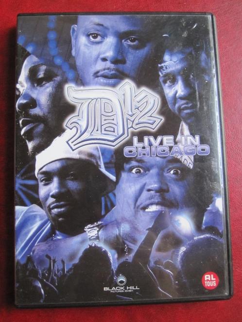 D12 Live in Chicago, Cd's en Dvd's, Dvd's | Muziek en Concerten, Zo goed als nieuw, Muziek en Concerten, Alle leeftijden, Ophalen of Verzenden