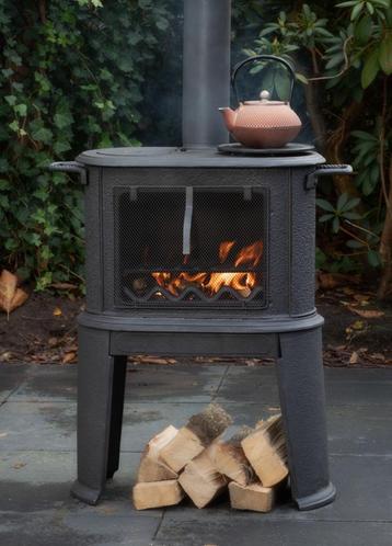 Gietijzeren Buitenkachel Tuinhaard Vulture Buitenkeuken BBQ beschikbaar voor biedingen