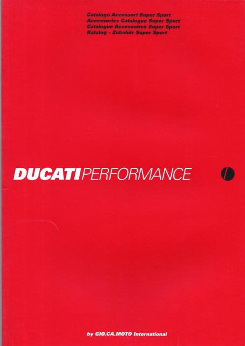Super Sport Accessories Cataloque, Motoren, Handleidingen en Instructieboekjes, Ducati, Ophalen of Verzenden
