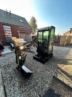 Mini graver 1.6 ton 2024, Zakelijke goederen, Machines en Bouw | Kranen en Graafmachines, Ophalen of Verzenden