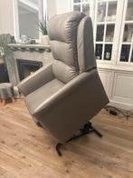 Elektrische relaxzetel, Huis en Inrichting, Fauteuils, Ophalen, Zo goed als nieuw, Leer