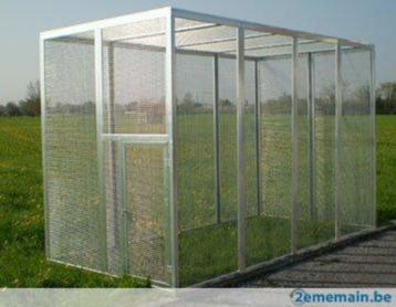 Aluminium Volière 1m x 4 meter x 2 m beschikbaar voor biedingen