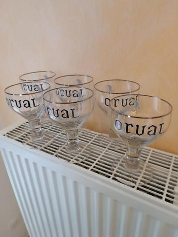 A vendre 6 verres orval beschikbaar voor biedingen