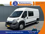 Citroën Jumper 35 2.2 150 PK ZWAAR / L3H2 MAXI / 7 PERS DUBB, 199 g/km, Citroën, Wit, Parkeercamera
