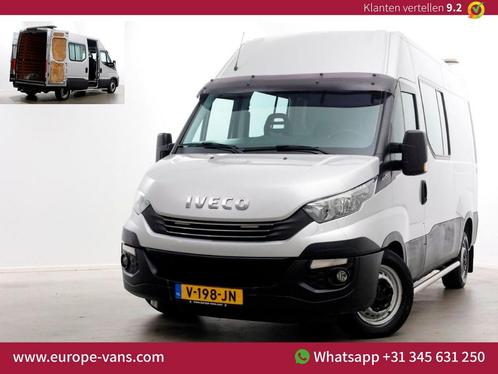 Iveco Daily 35S21 3.0 210pk Euro6 HiMatic Automaat L2H2 D.C., Auto's, Bestelwagens en Lichte vracht, Bedrijf, ABS, Centrale vergrendeling