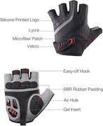 ROTTO Vingerloze fietshandschoenen GRATIS LEVERING, Fietsen en Brommers, Verzenden, Nieuw, L, Handschoenen