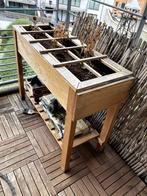 Jardinière en bois clair, Enlèvement, Utilisé, Intérieur, 100 cm ou plus