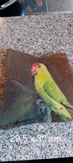 Oude beschilderde leisteen, Enlèvement ou Envoi