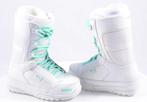 38 EU snowboard schoenen THIRTYTWO LASHED, white/mint, Verzenden, Gebruikt, Schoenen