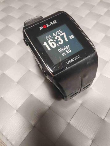 Polar V800 usagée - bracelet en partie cassé, Enlèvement ou Envoi, Utilisé, Noir, GPS