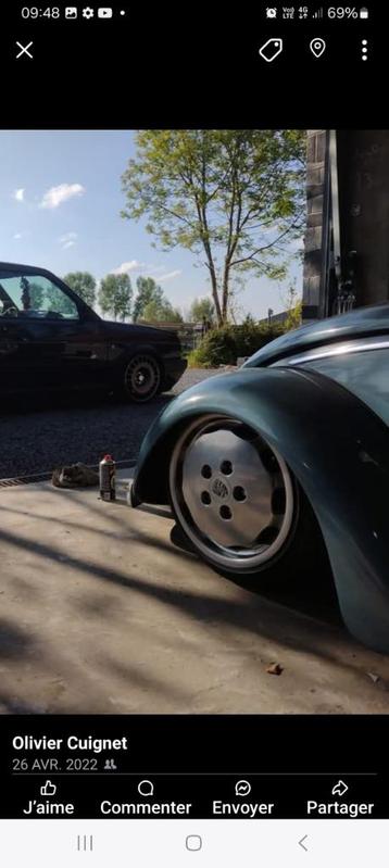 Jantes Porsche 16 idéal VW golf Cox Karman  beschikbaar voor biedingen