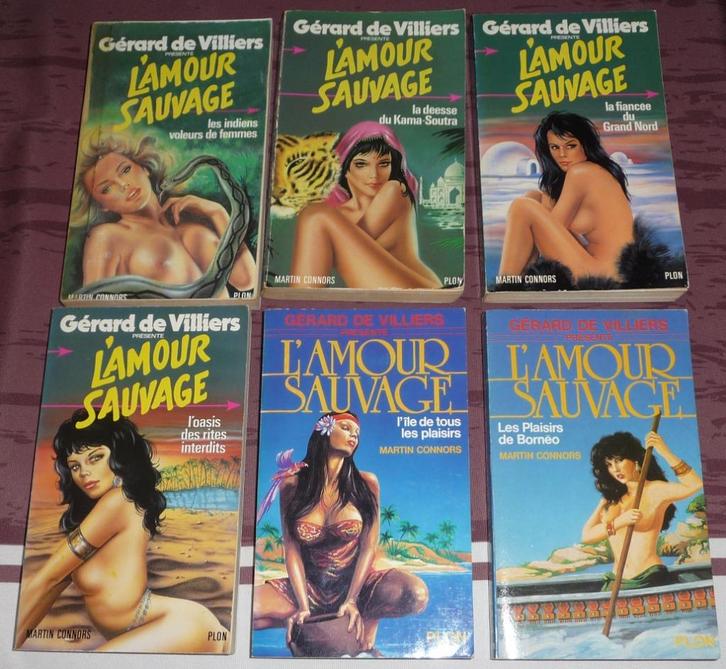 Lot de livres de poche - L'amour sauvage 1 à 13, Boeken, Romans, Gelezen, Ophalen of Verzenden
